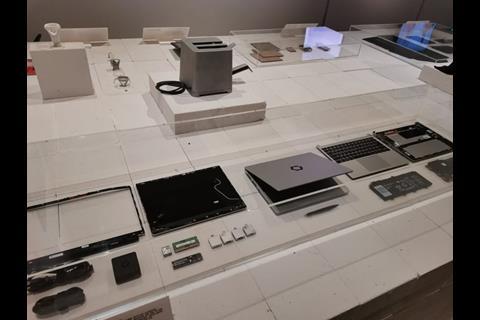 laptop which can be upgraded part-by-part at Design Museum Waste Age